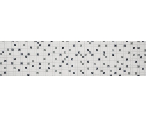 Mozaïek vierkant wit zwart blauw 30,5 cm x 30,5 cm x 5 mm
