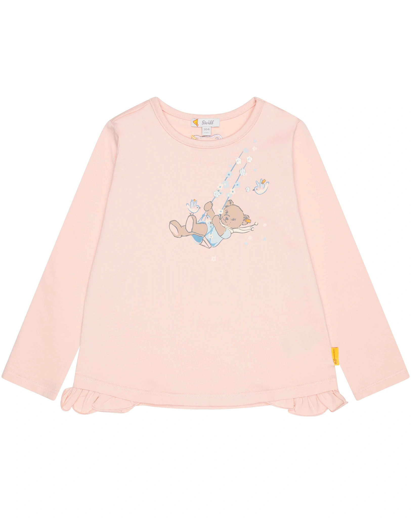 Langarmshirt BIRD'S TWITTERING MINI in peachy keen