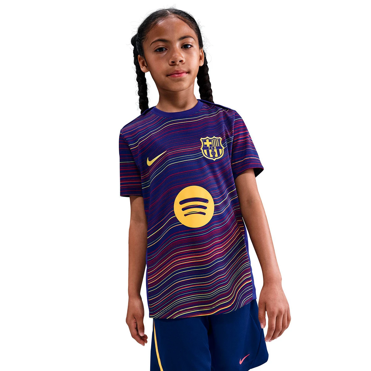 Camisola Nike FC Barcelona Pre-Match 2025-2026 Criança