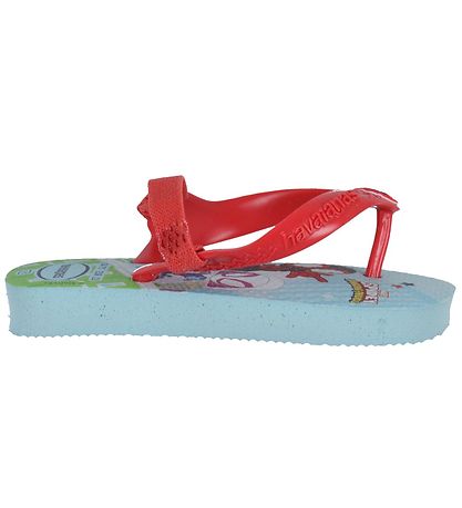 Havaianas Klipklapper - Baby Marvel - Blåe/Red