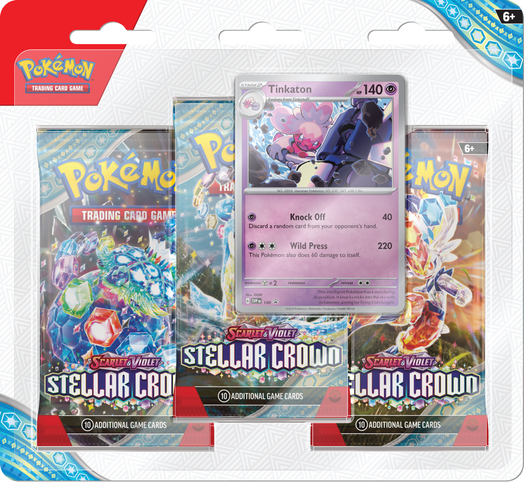 Pokémon - Scarlet & Violet - Blister 3-pack (POK87907)