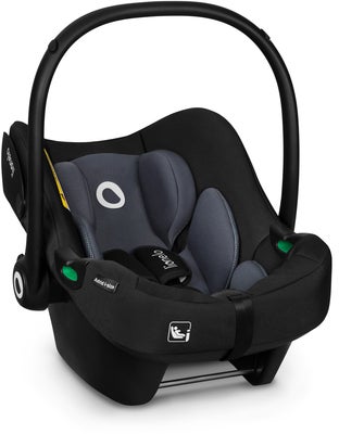 Lionelo Astrid i-Size Bilstol inkl. Base, Black/Grey