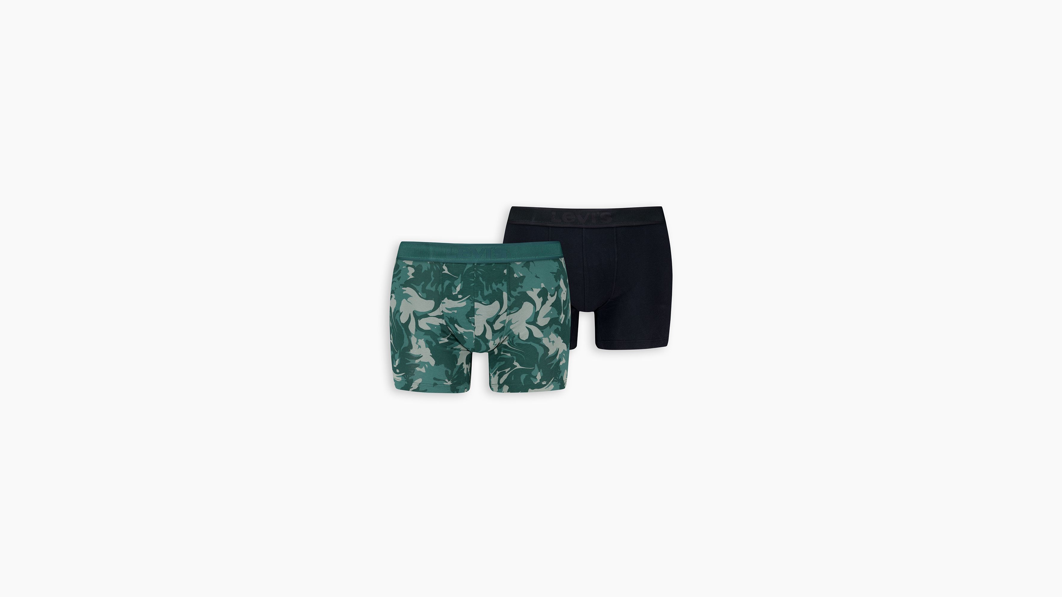 Levi's® caleçons camouflage - Lot de 2 - Bistro Green - Vert
