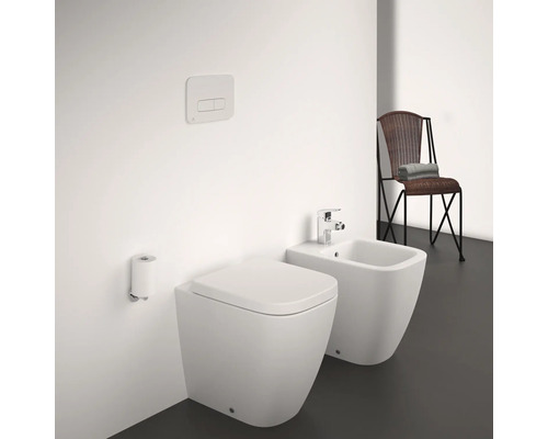 Ideal Standard i.life S staand toilet, randloos, glanzend wit, zonder toiletzitting T459401