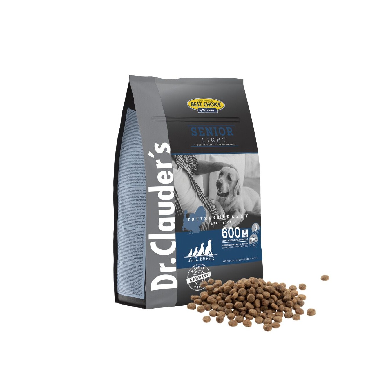 Dr. Clauder's Best Choice Senior Light 4 kg