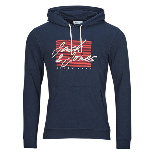 Jack & Jones - JJZURI SWEAT HOOD - Marine
