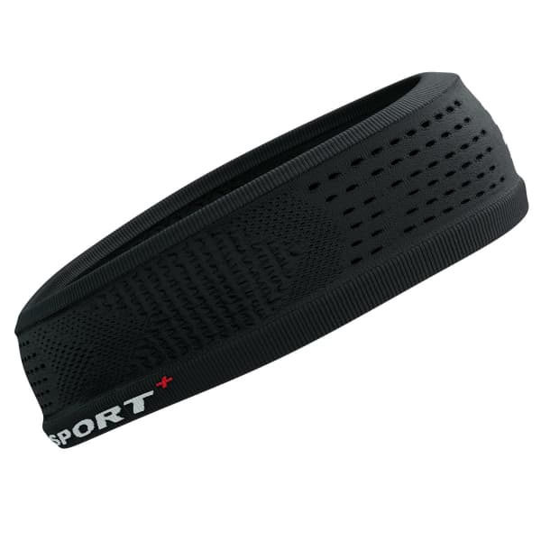 Bandeau running COMPRESSPORT THIN HEADBAND ON/OFF BLACK