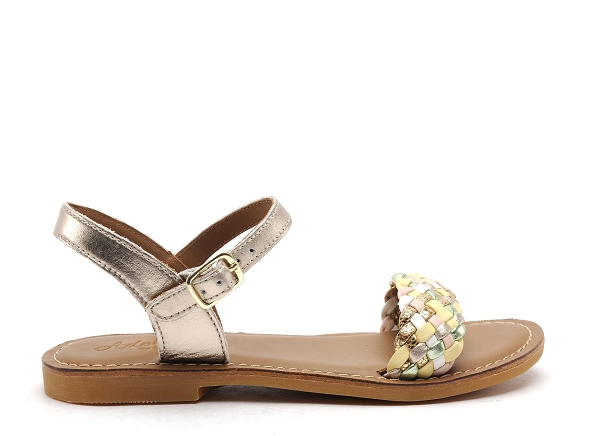 Shoo pom nu pieds enfant lazar kate multicolore