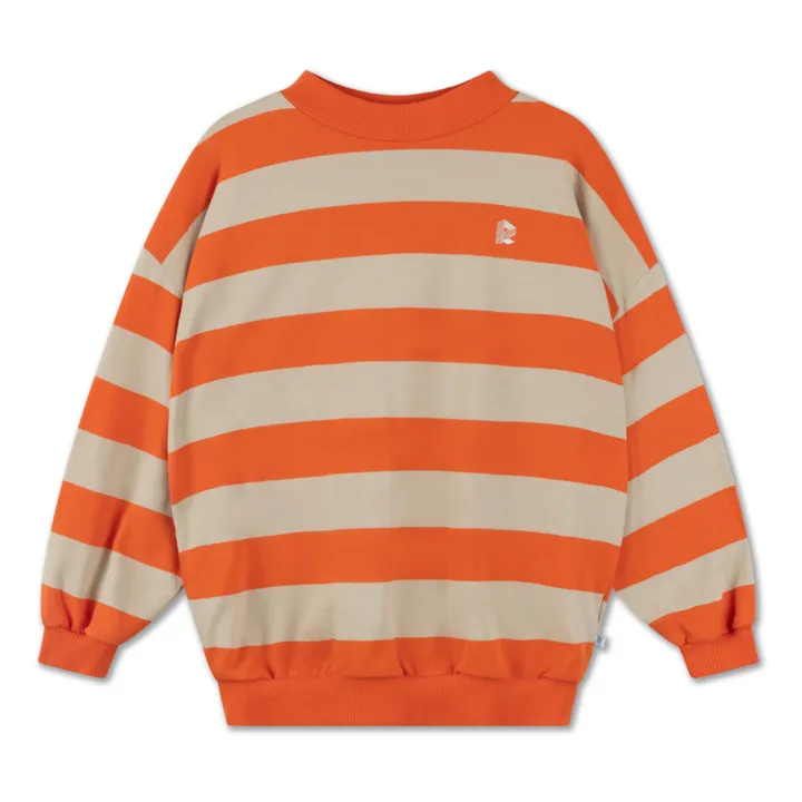 Repose AMS Sweat Coton Bio Evergreen | Orange