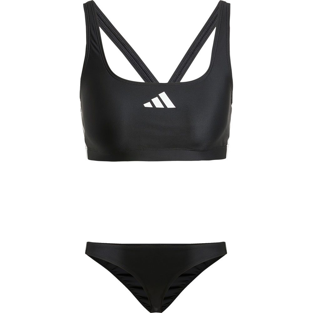 adidas 3-Streifen V-Back Bikini Damen black
