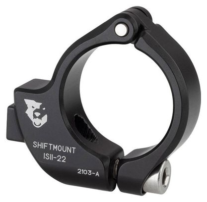 Collier Wolf Tooth ShiftMount 22.2 mm pour Commande de Vitesse Shimano IS-II