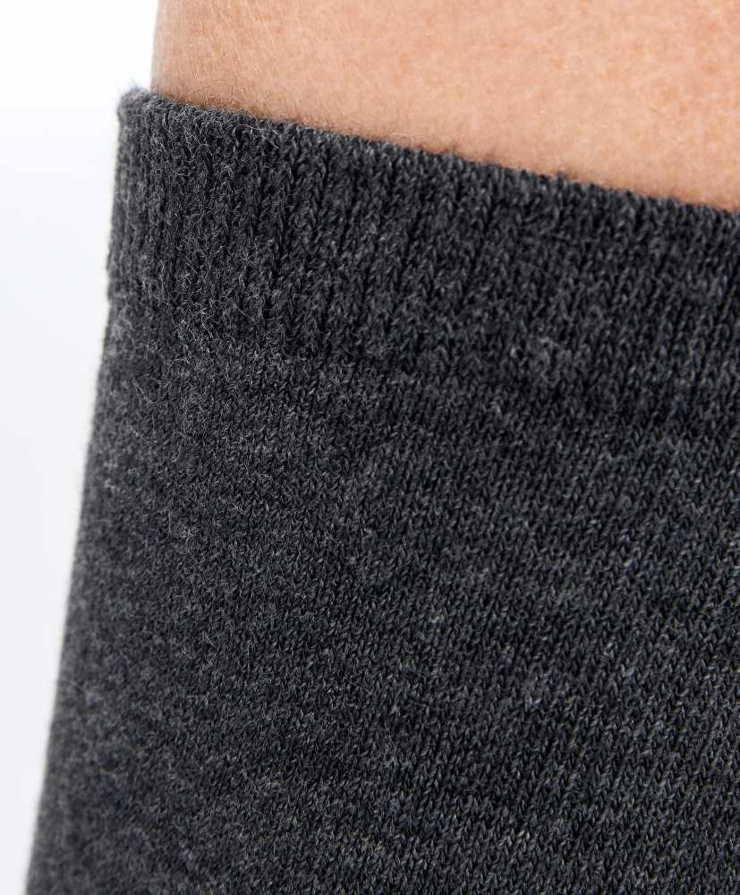 5 pares de meias clássicas de algodão