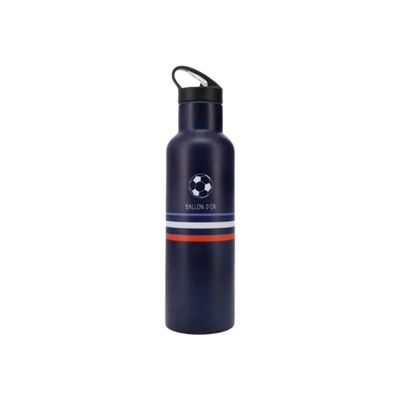 Kiub Pour lui - Gourde bouteille thermique avec bouchon sport - 590 ml - ballon d'or