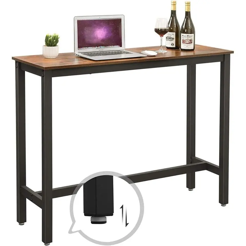 Parya Home - Smalle bartafel - Metale frame - Industrieel