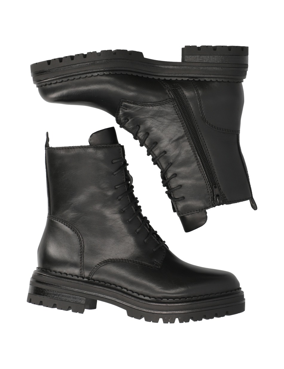 Glattleder Schnürboot