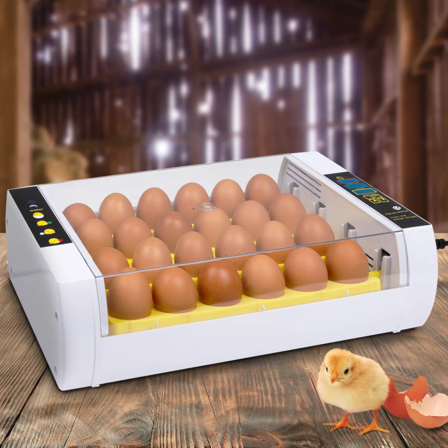 Couveuse automatique 24 oeufs incubateur autonome intelligent