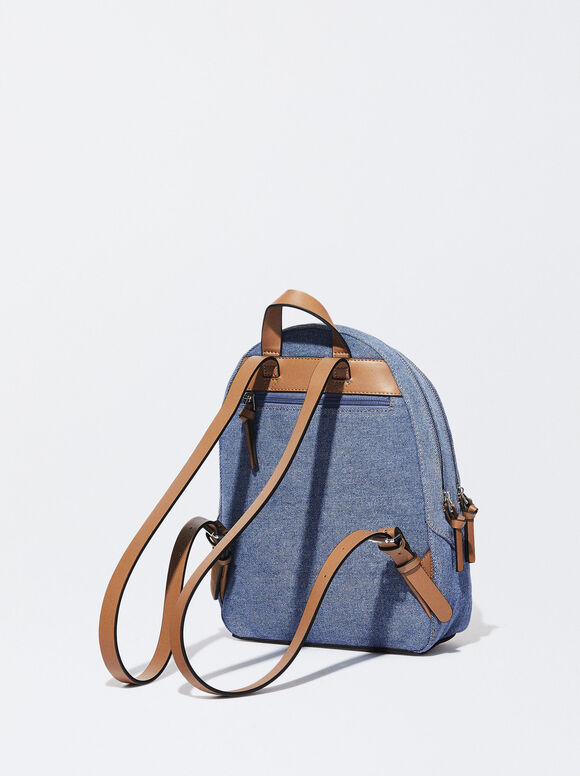Mochila jeans - Azul