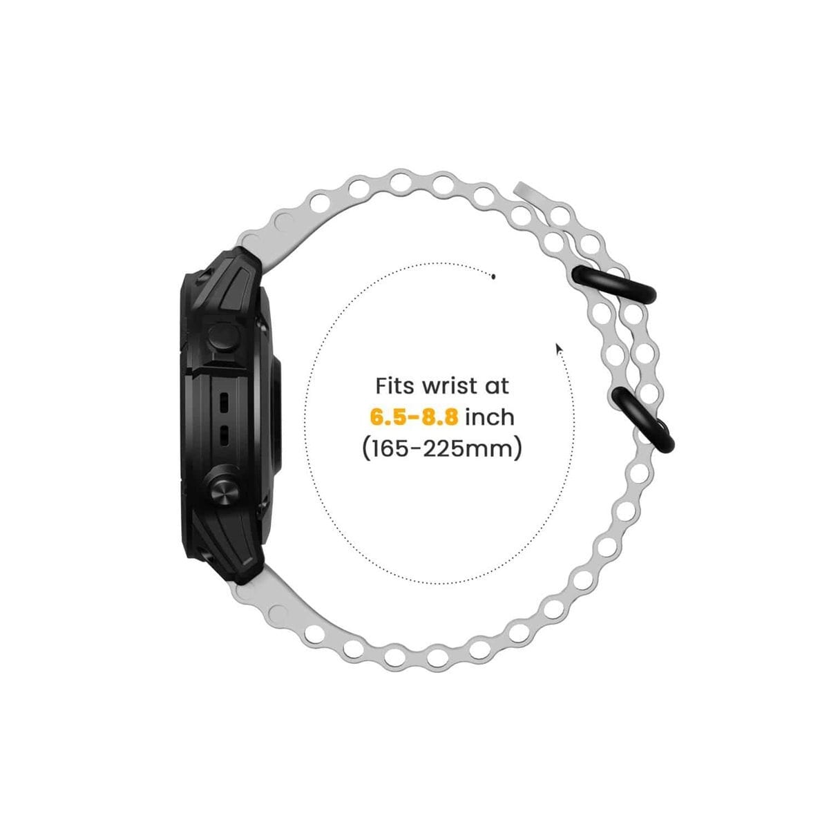 Ocean klokkereim Garmin Tactix 7 Pro - Hvit