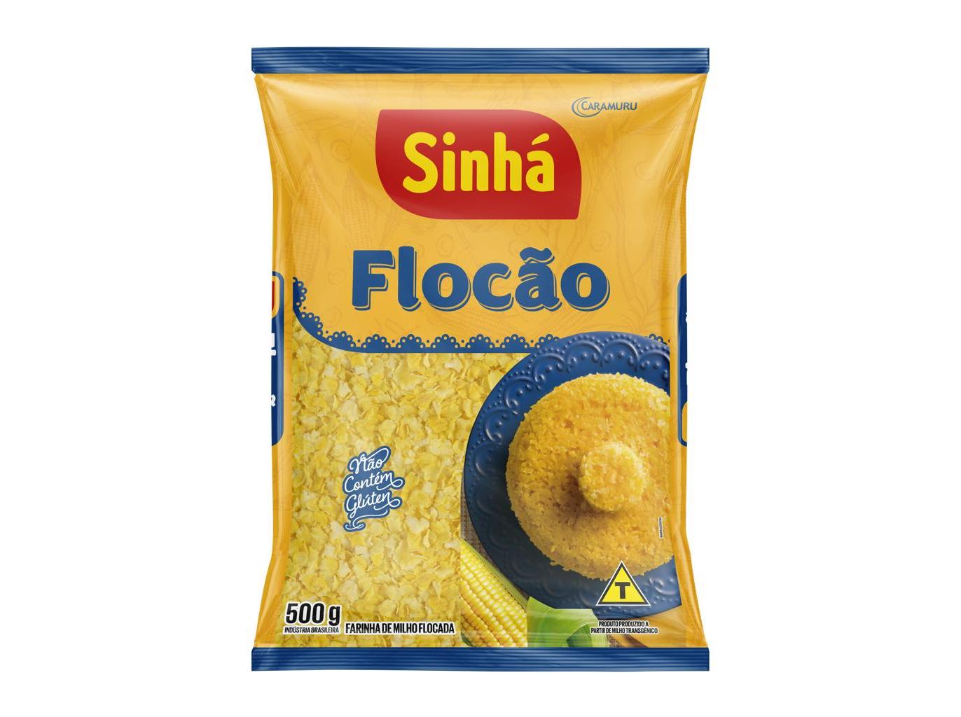 FARINHA DE MILHO SINHÁ FLOCÃO 500G