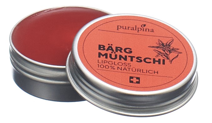 PURALPINA Bärgmüntschi Lipgloss<br>10 ml, Topf