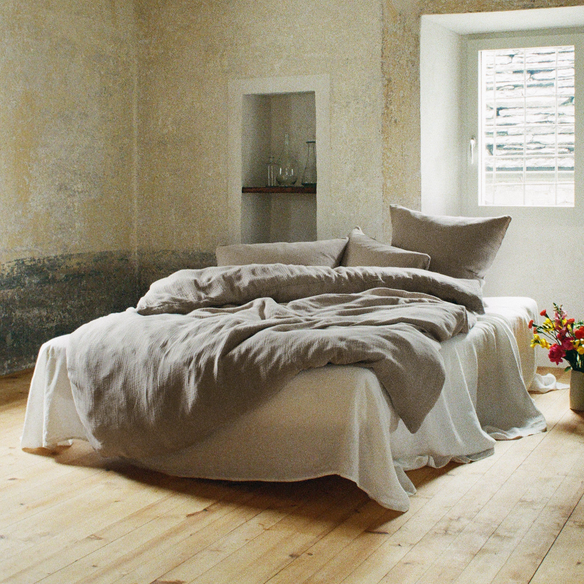 Kissesnbezug IBIZA taupe
