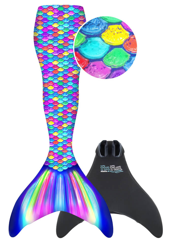 XTREM - Fin Fun - Fin Fun Rainbow L/XL