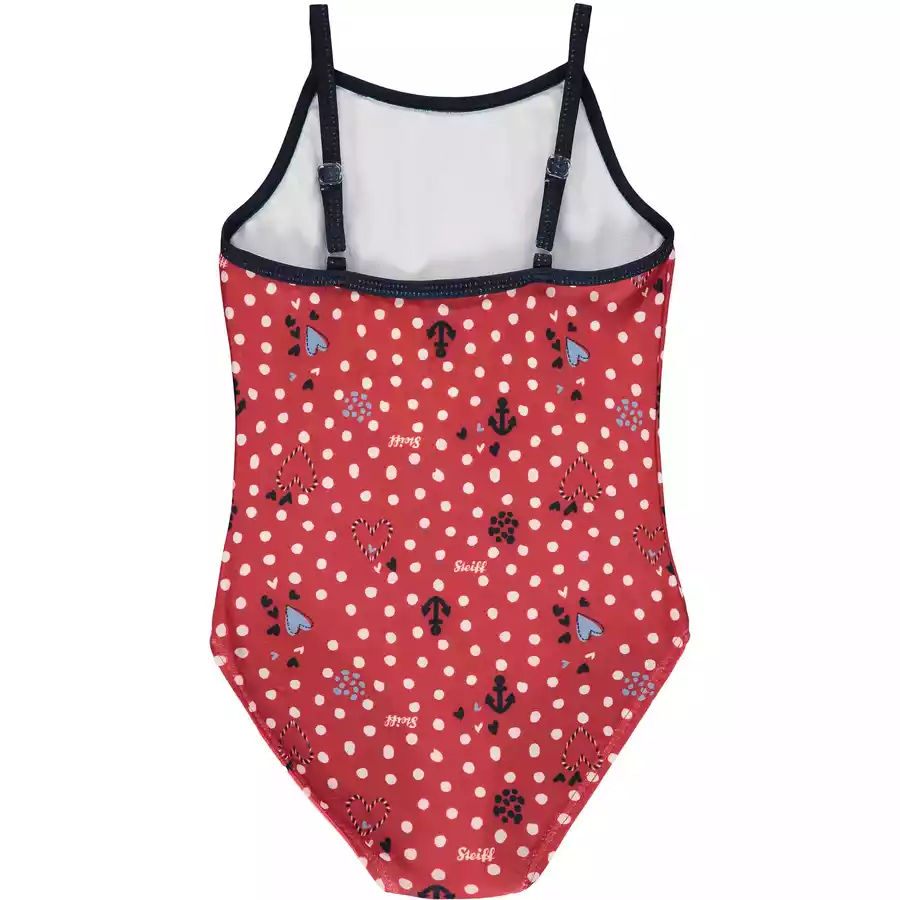 Steiff Badeanzug, tango red
