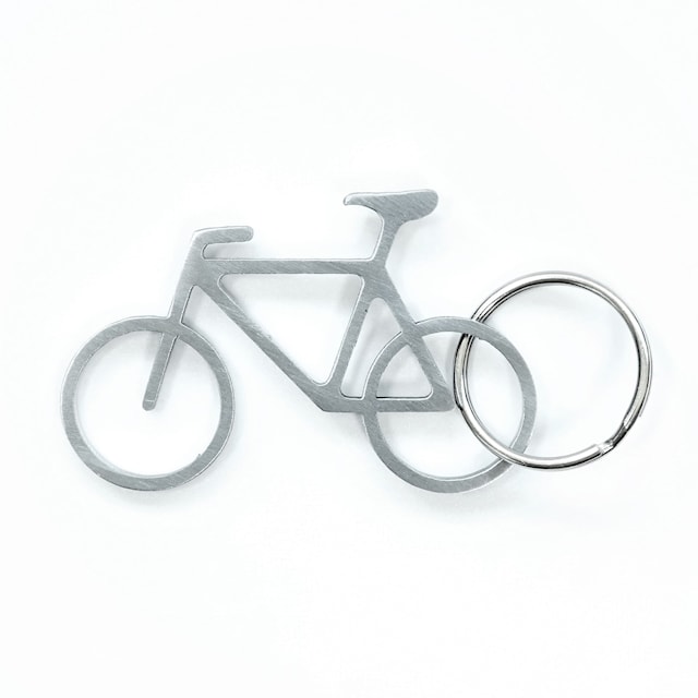 Bike Key Ring and Bottle Opener, Kikkerland