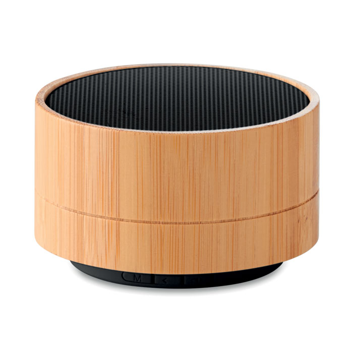 GiftRetail MO9609 - SOUND BAMBOO Haut-parleur sans fil Bambou
