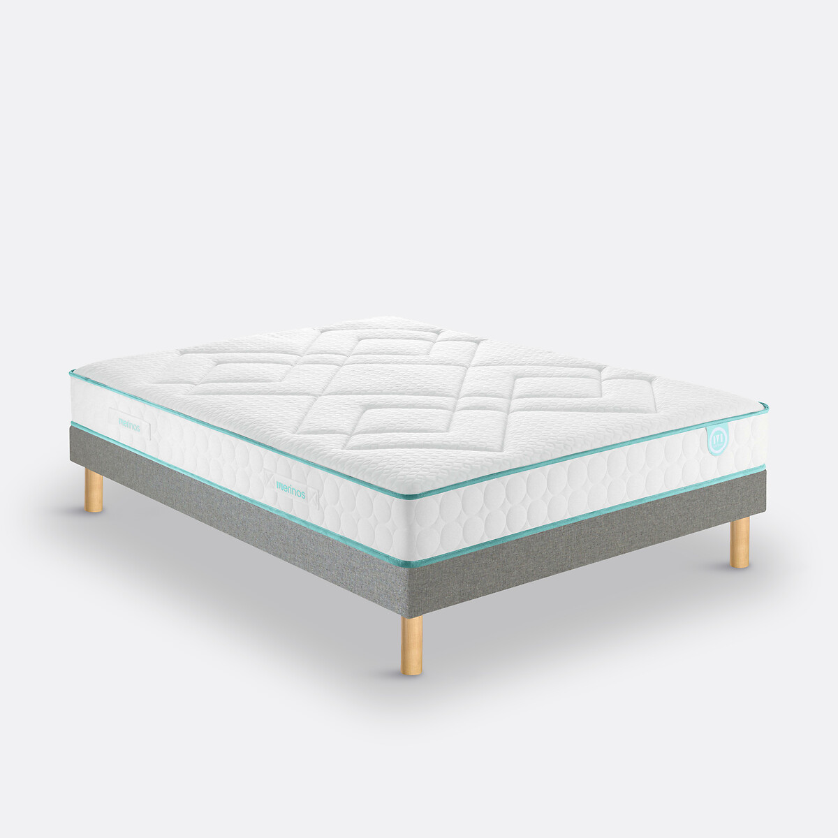 MERINOS<br>Conjunto. Colchão de látex + base de cama LE TOUT DELICAT
