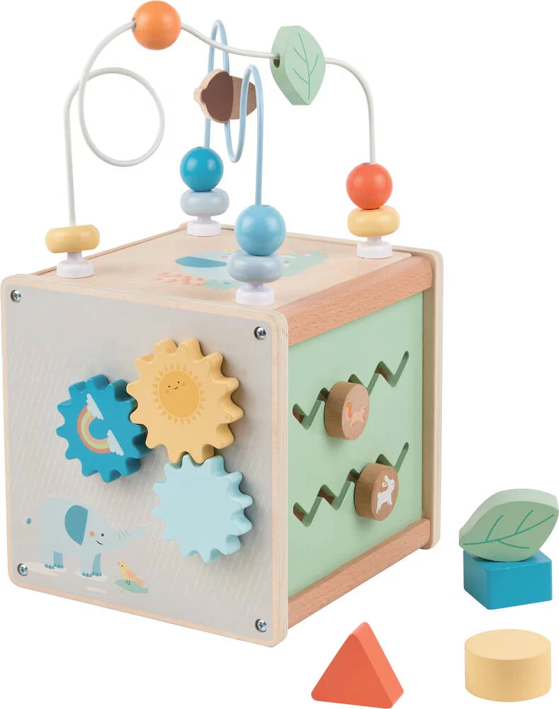 MON CUBE D'ACTIVITES EN BOIS