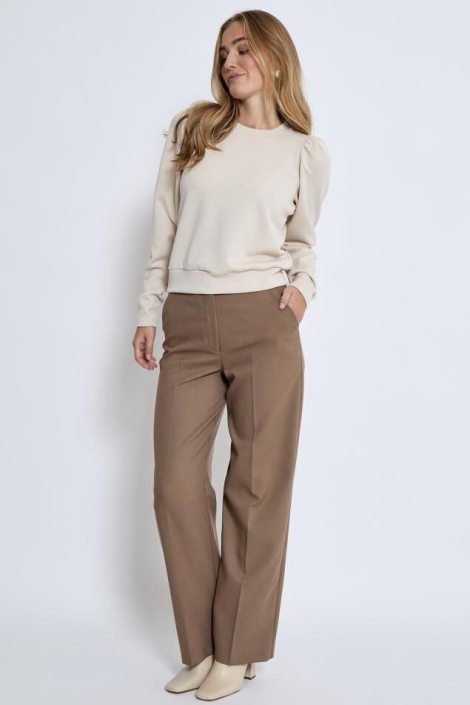 Peppercorn ecru dames sweater