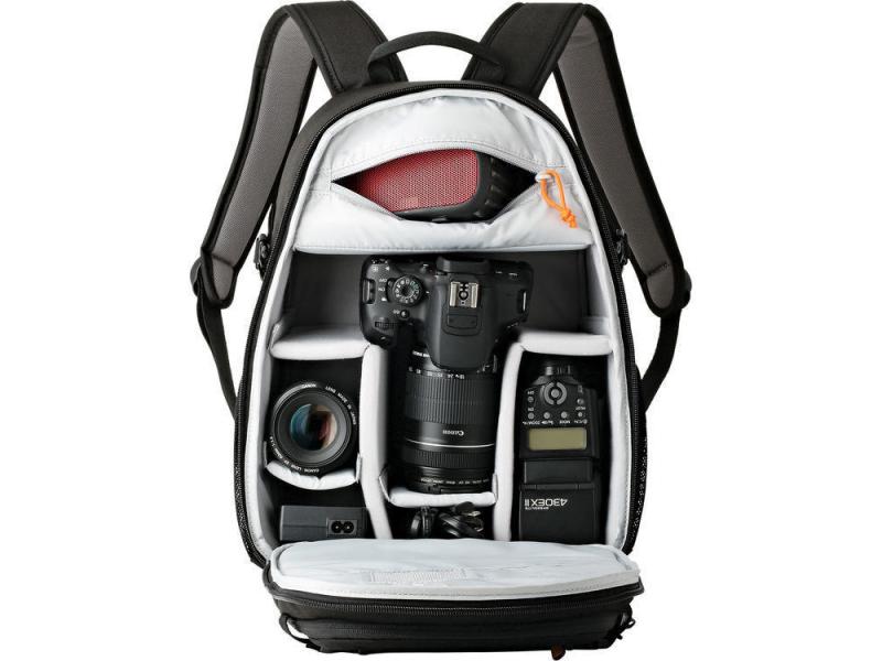 Lowepro Fotorucksack Tahoe BP 150 Schwarz Sportlicher Kamera-Rucksack, schwarz