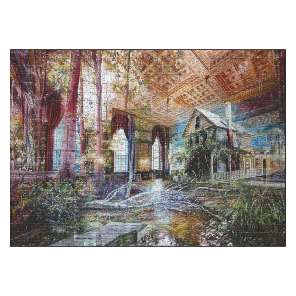 Puzzle - In Outside Instruding House - 1000 Pièces