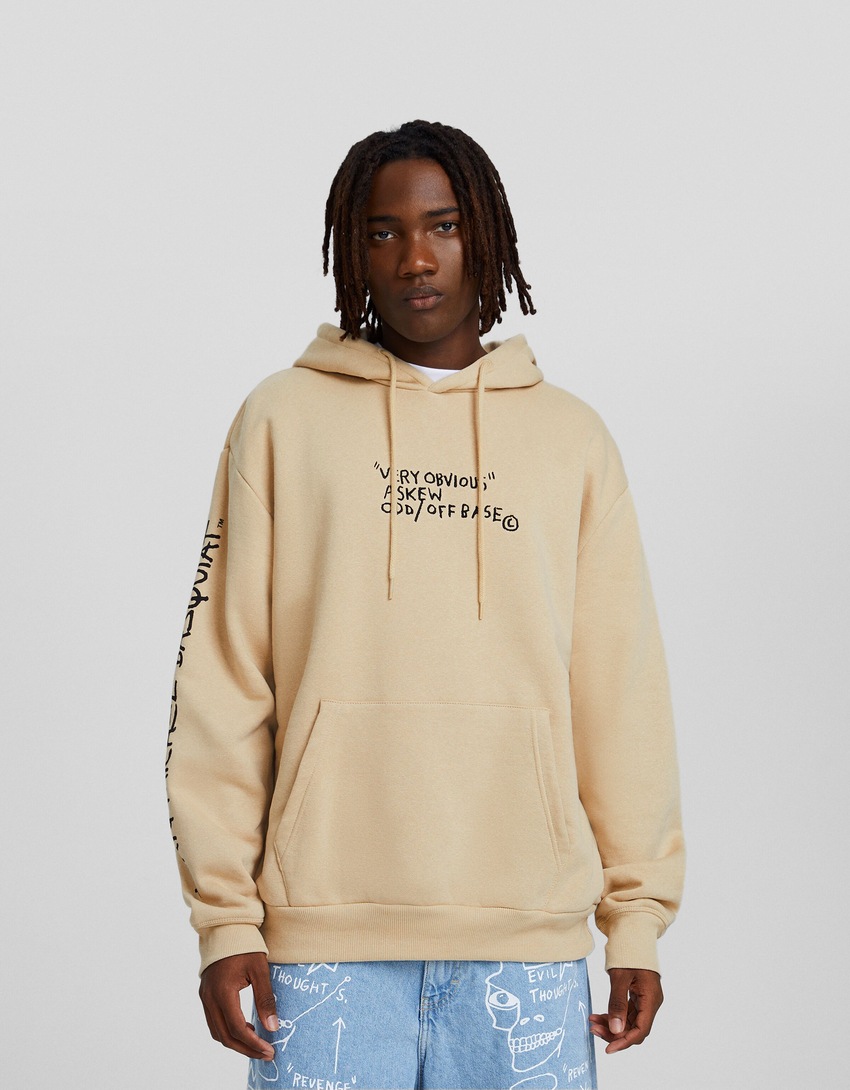 Moletom com estampa de Jean-Michel Basquiat