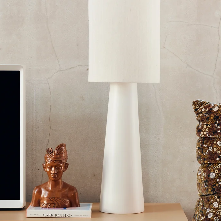 HKliving - Cone Stehleuchtenfuss, XL, braun