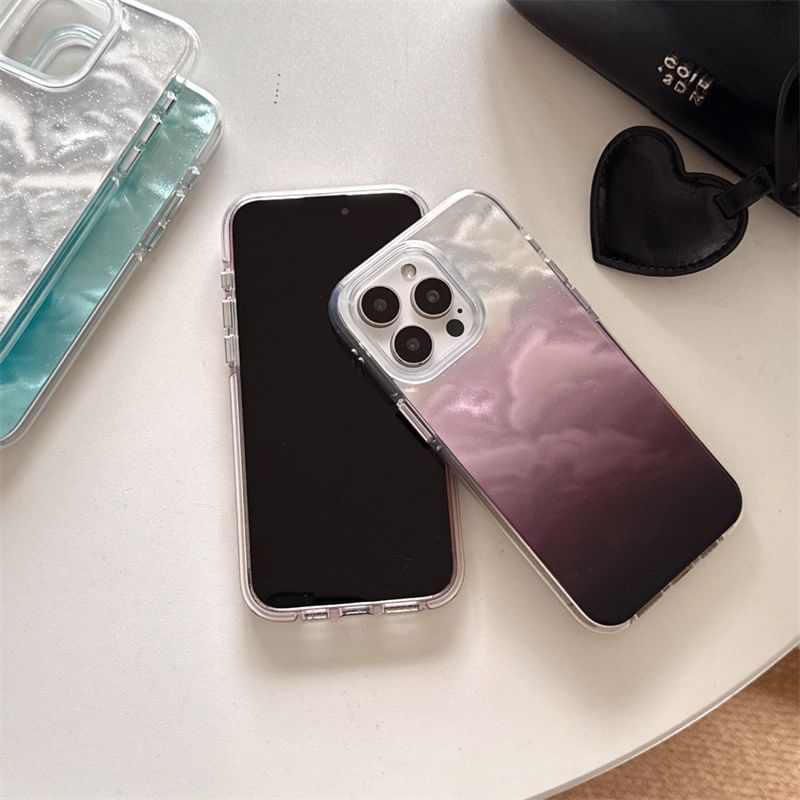 Elliure - Cloud telefoonhoesje - Apple iPhone 16 Pro Max / 16 Pro / 16 Plus / 16 / 15 Pro Max / 15 Pro / 15 Plus / 15 / 14 Pro Max / 14 Pro / 14 Plus / 14 / SE / 13 Pro Max / 13 Pro / 13