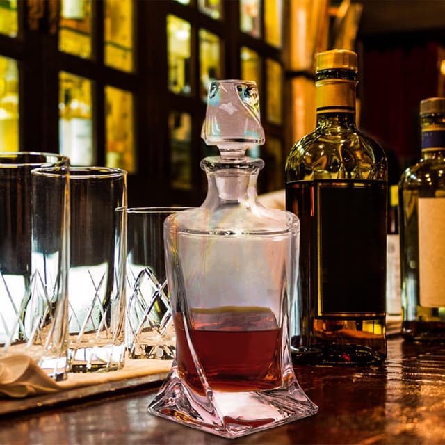 Whisky-karaffel Karaffel til rom, vodka og whisky (750