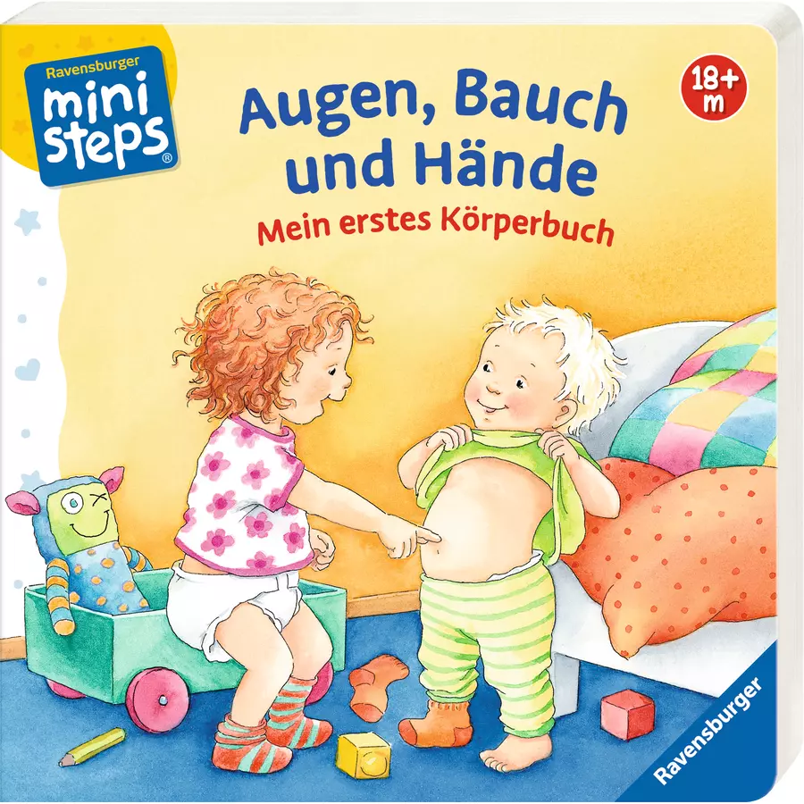 Ravensburger ministeps® Mein erstes Körperbuch - Augen, Bauch und Hände