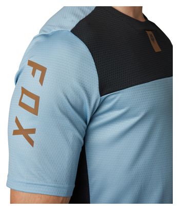 Maillot Manches Courtes Fox Defend Gunmetal Bleu