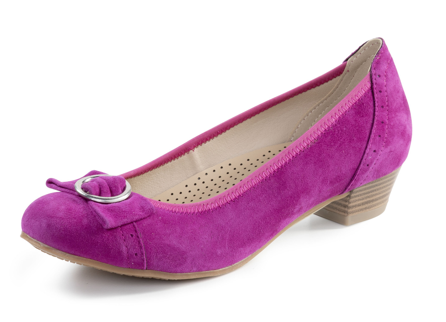 Andrea Conti Pumps aus weichem Veloursleder