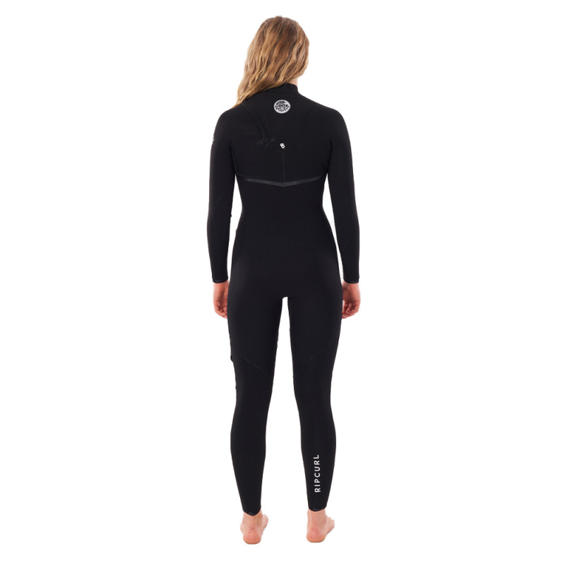 COMBINAISON FEMME RIP CURL EBOMB 3/2 FREEZIP NOIR