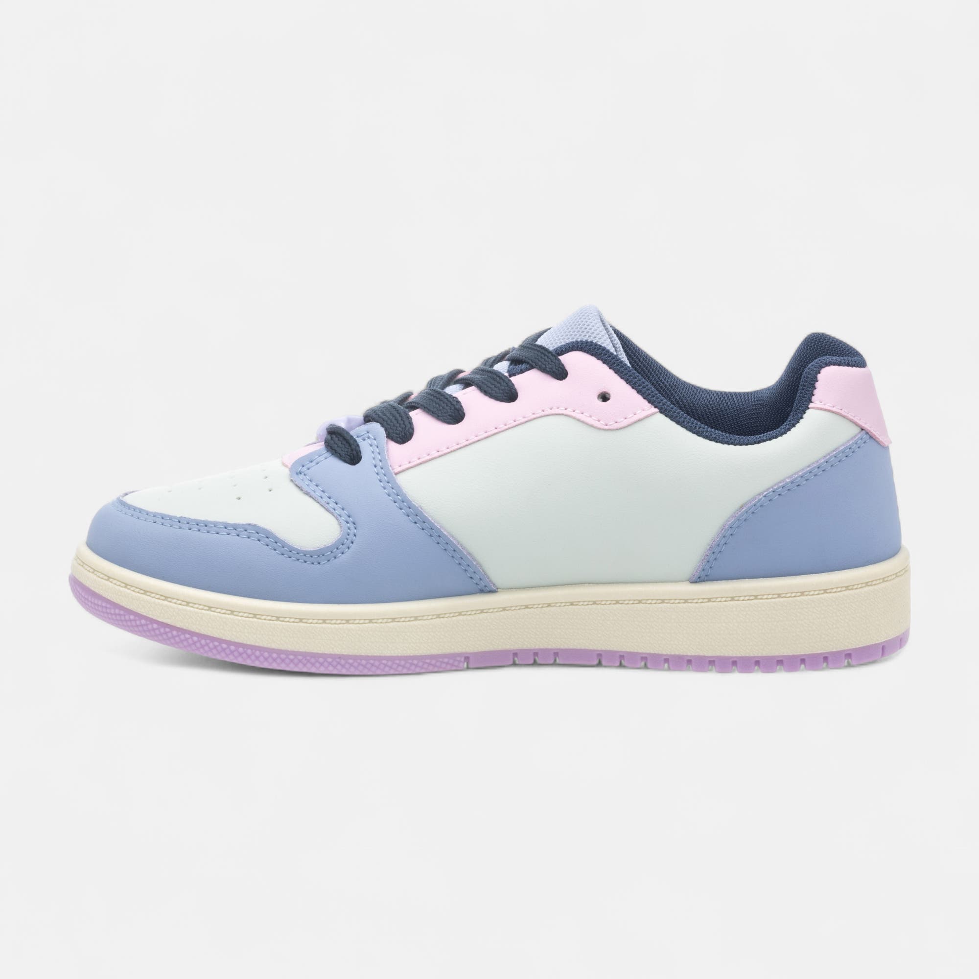 Baskets Fille bleu