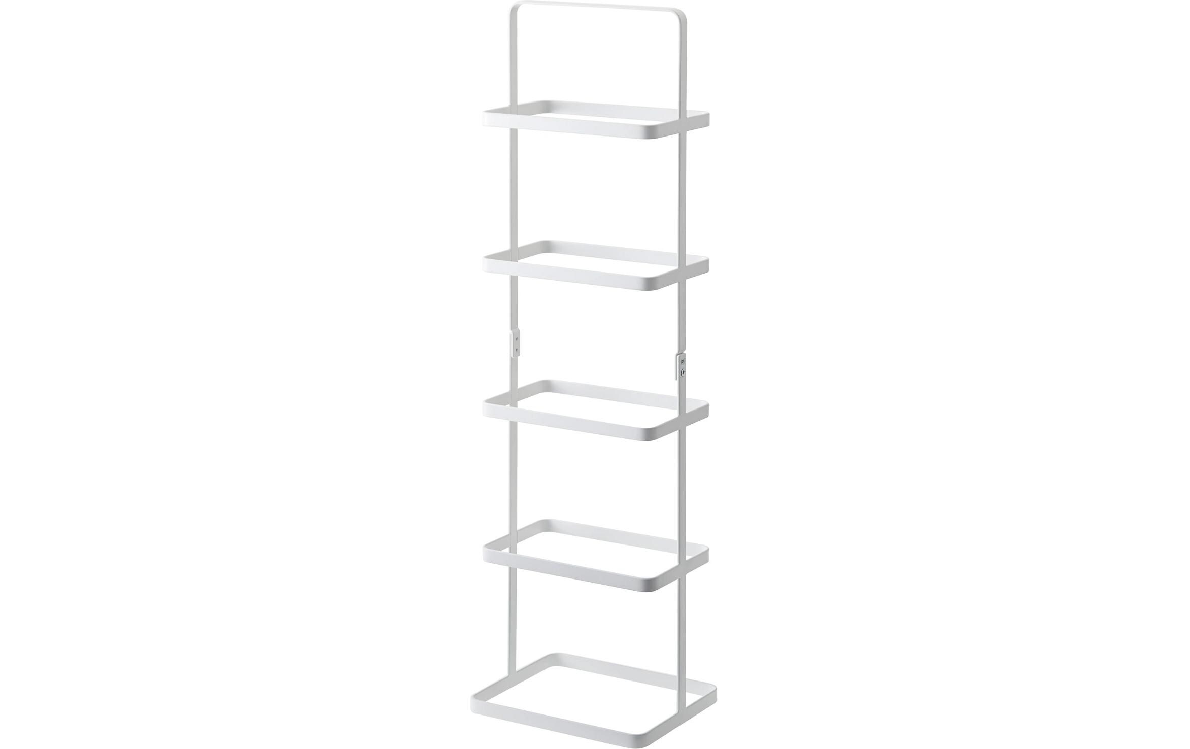 Schuhregal Tower 22 x 77.5 cm, WeissHohes Schuhregal
