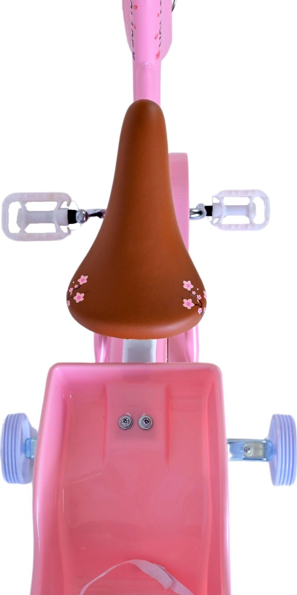Volare - Børnecykel Med Støttehjul - 16'' Tommer - Blomster - Pink