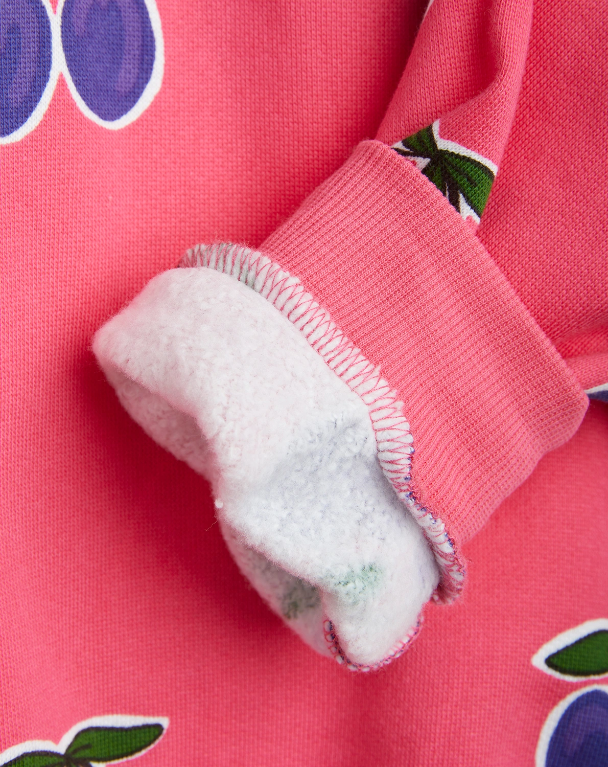 Sweatshirt PLUM AOP in pink