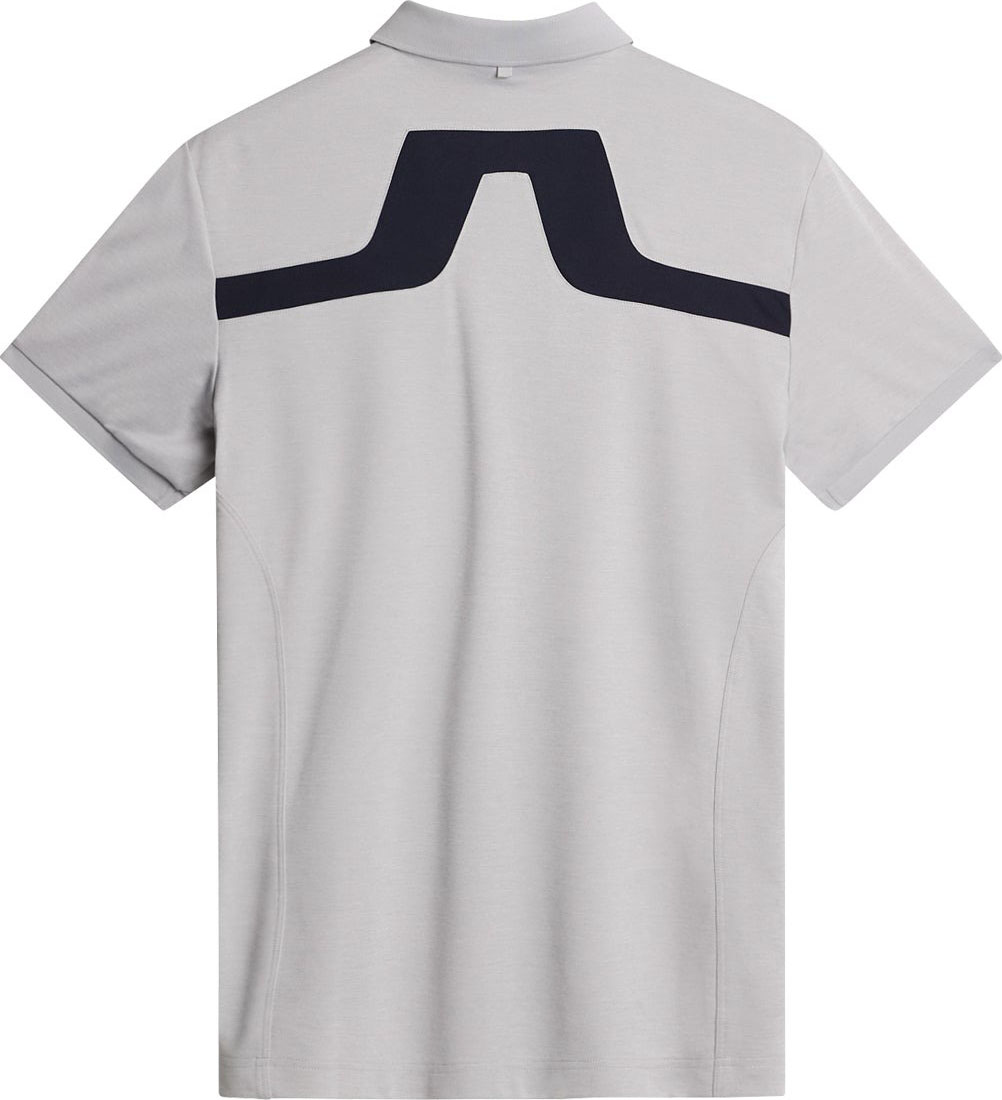 KV Polo Herre Light Grey Melange