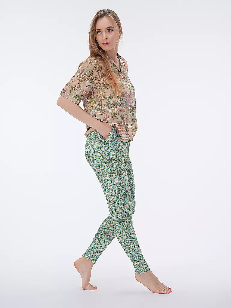 PIP STUDIO Pyjamahose BOBIEN grün
