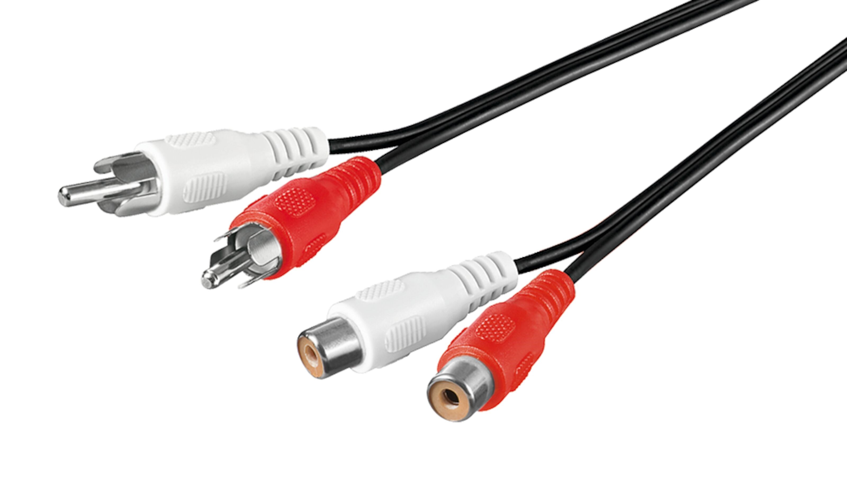 Luxorparts RCA-forlengelseskabel, 2 x RCA 1,5 m