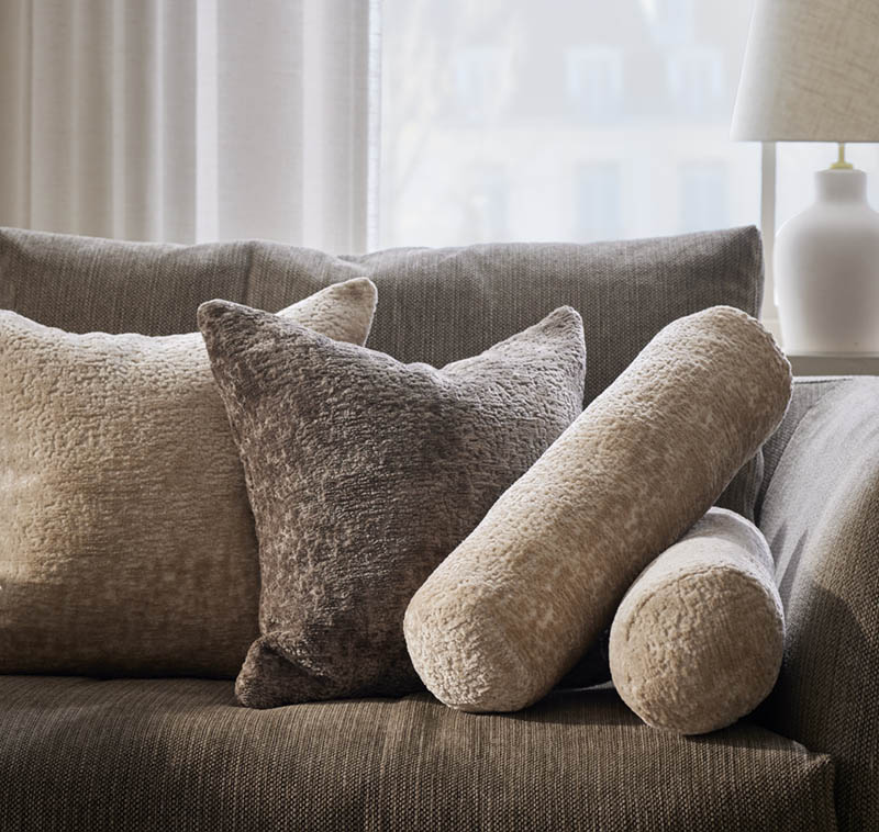 Harper pynteputetrekk 45x45 champagne